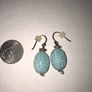 Turquoise dangle earrings